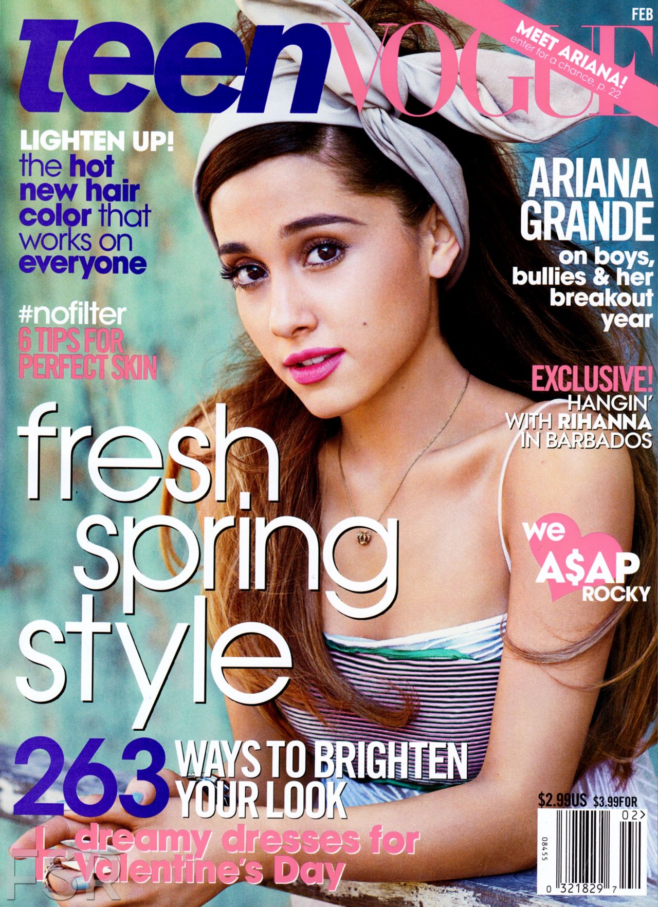 Ariana Grande Photoshoot for TEEN VOGUE - February 2014 Issue