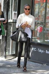 Chrissy Teigen Style - Out in New York City - September 2014