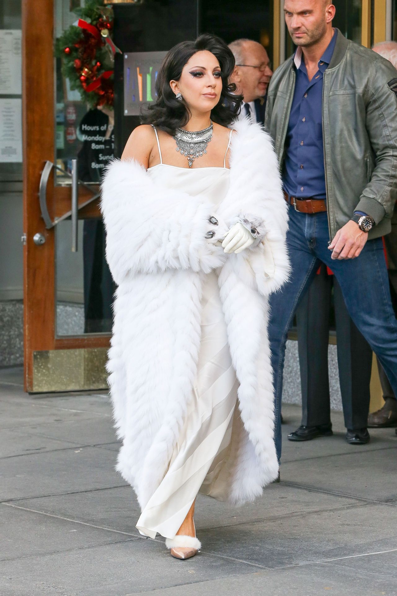 Lady Gaga Fashion - Out in New York City, December 2014