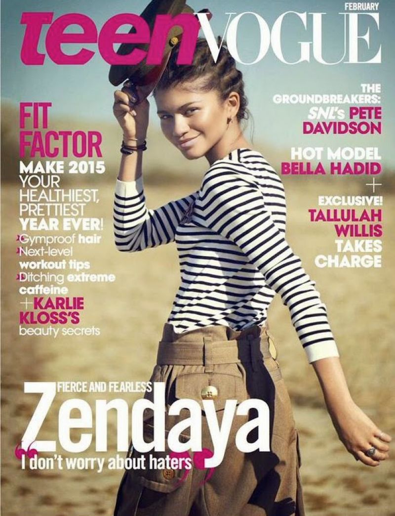 Zendaya Coleman - Teen Vogue Magazine - February 2015 Issue