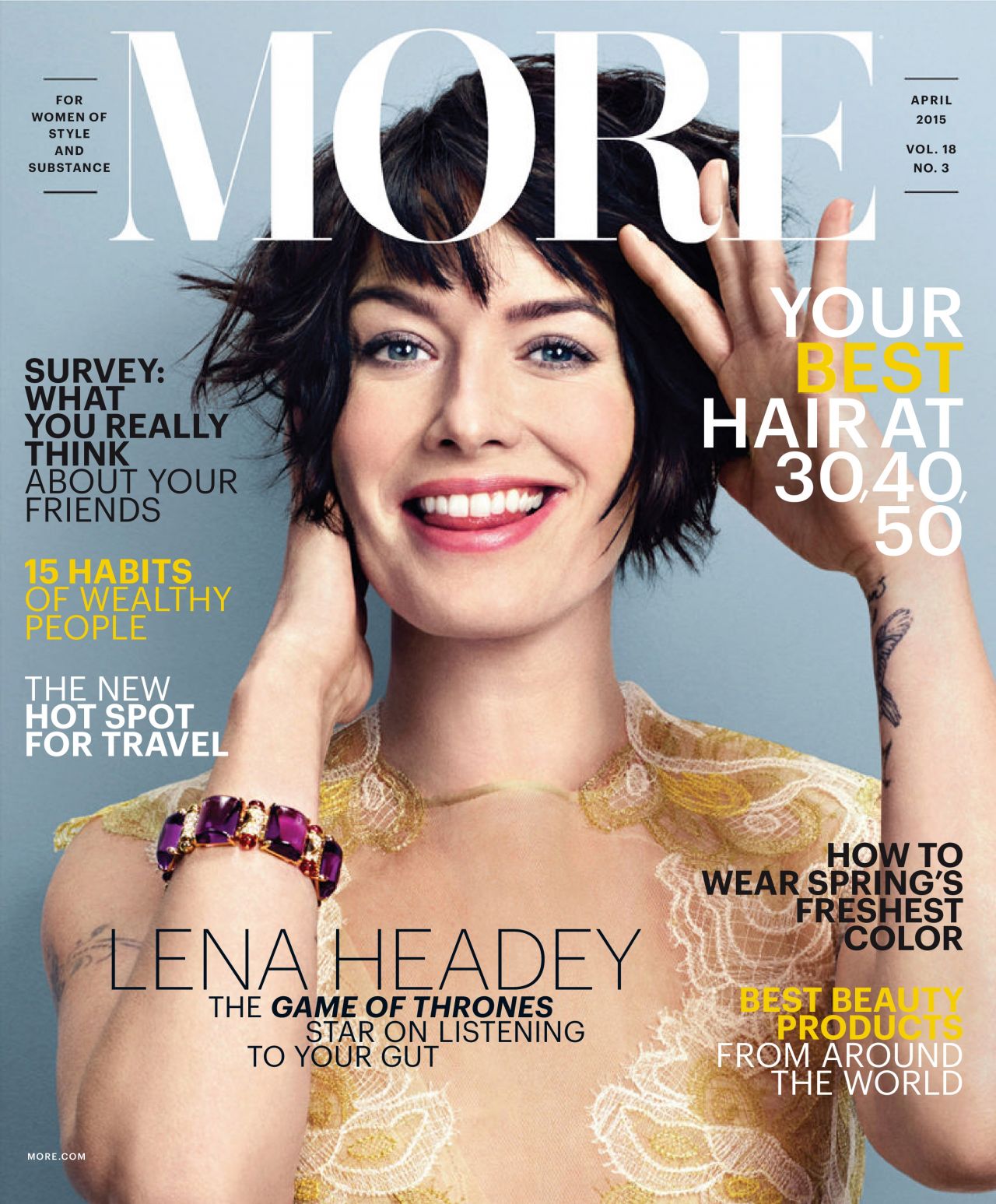 Lena Headey - More Magazine April 2015 Issue - lena-headey-more-magazine-april-2015-issue_1