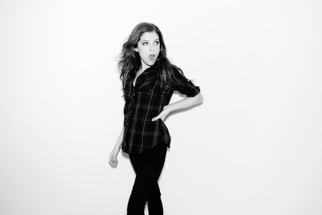 Anna Kendrick Lip Sync Battle Season 1 Bandw Promoshoot 