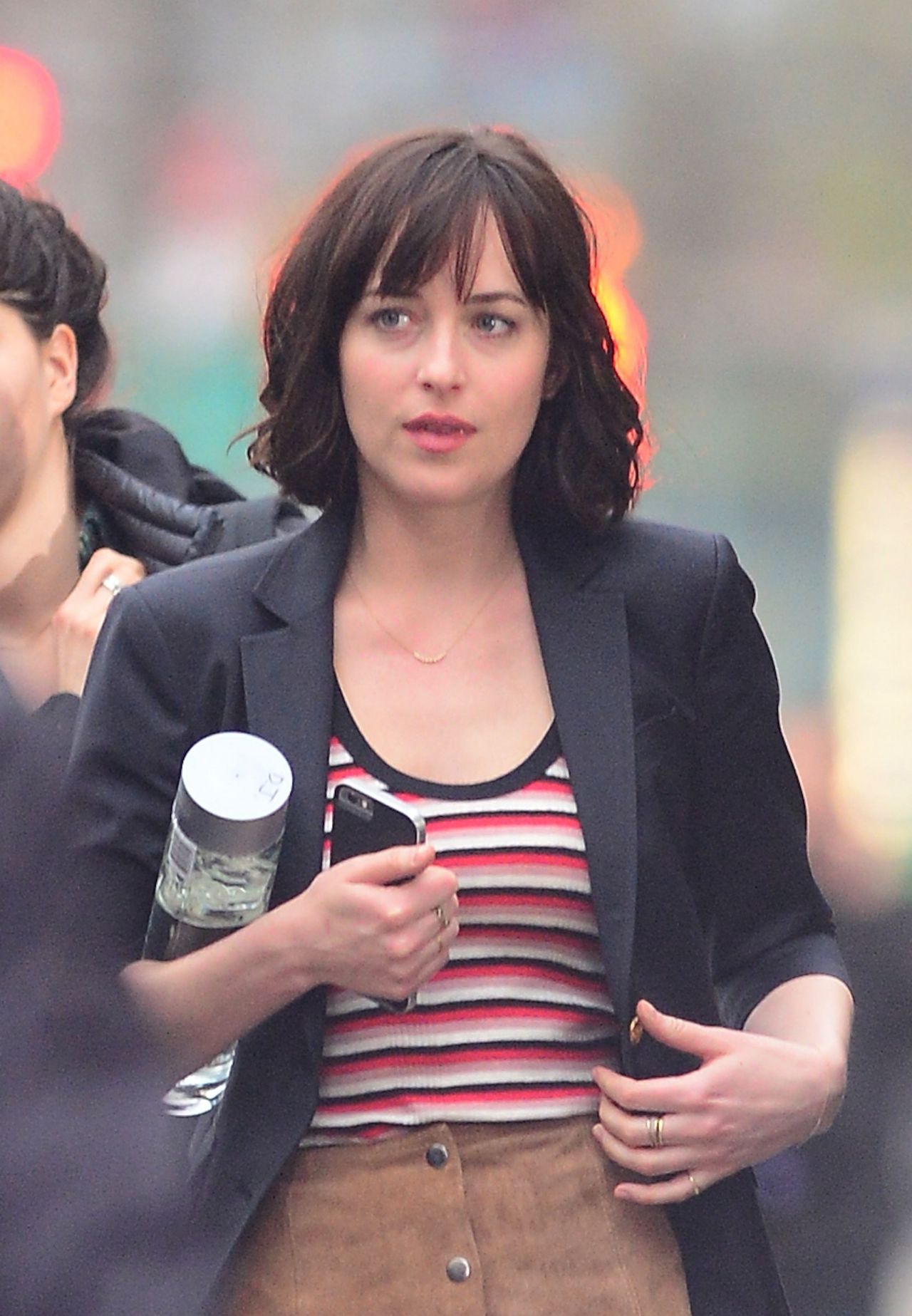 Dakota Johnson How To Be Single Set Photos New York April 2015 