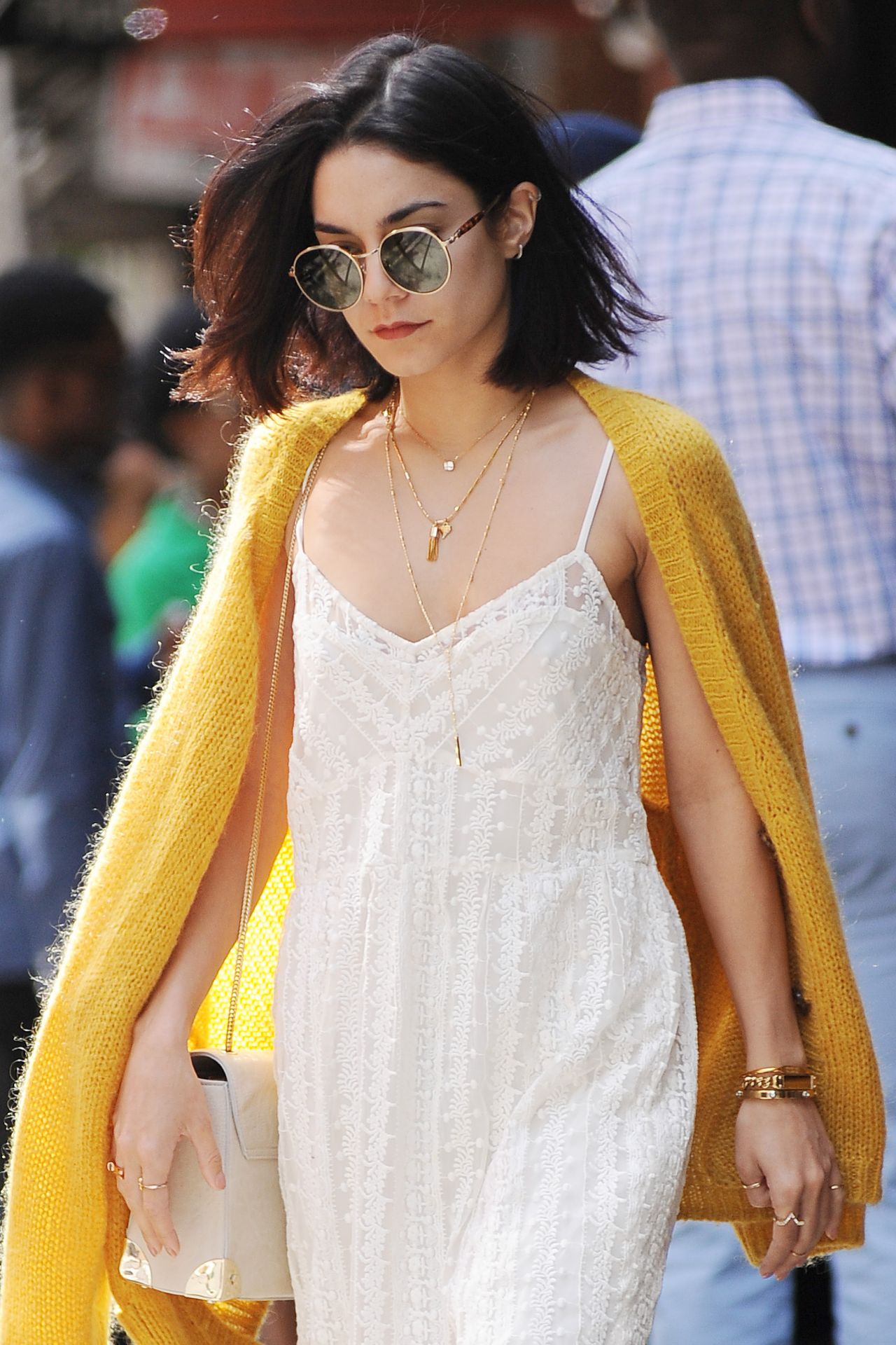 Vanessa Hudgens Casual Style - Out in Soho, New York City ...