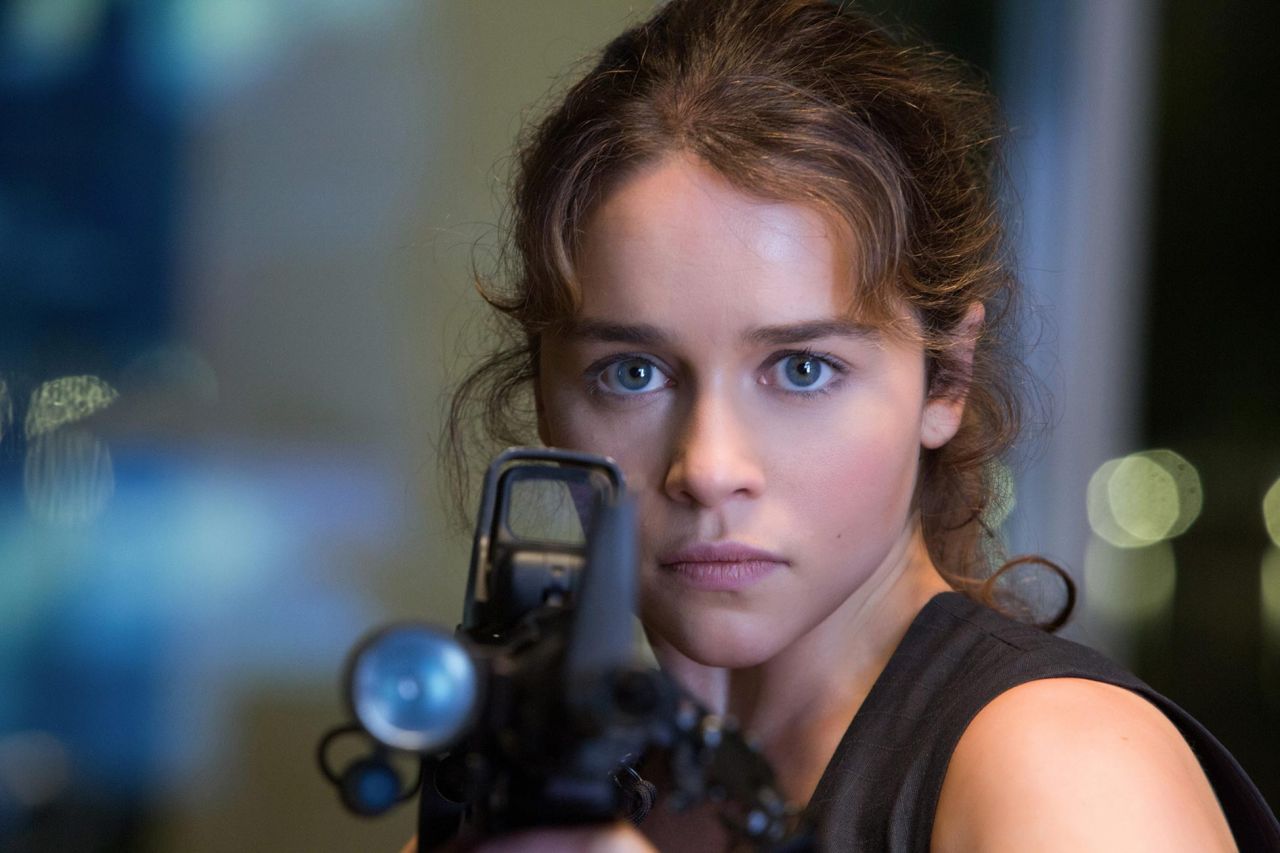 Emilia Clarke Terminator Genisys Movie Photos