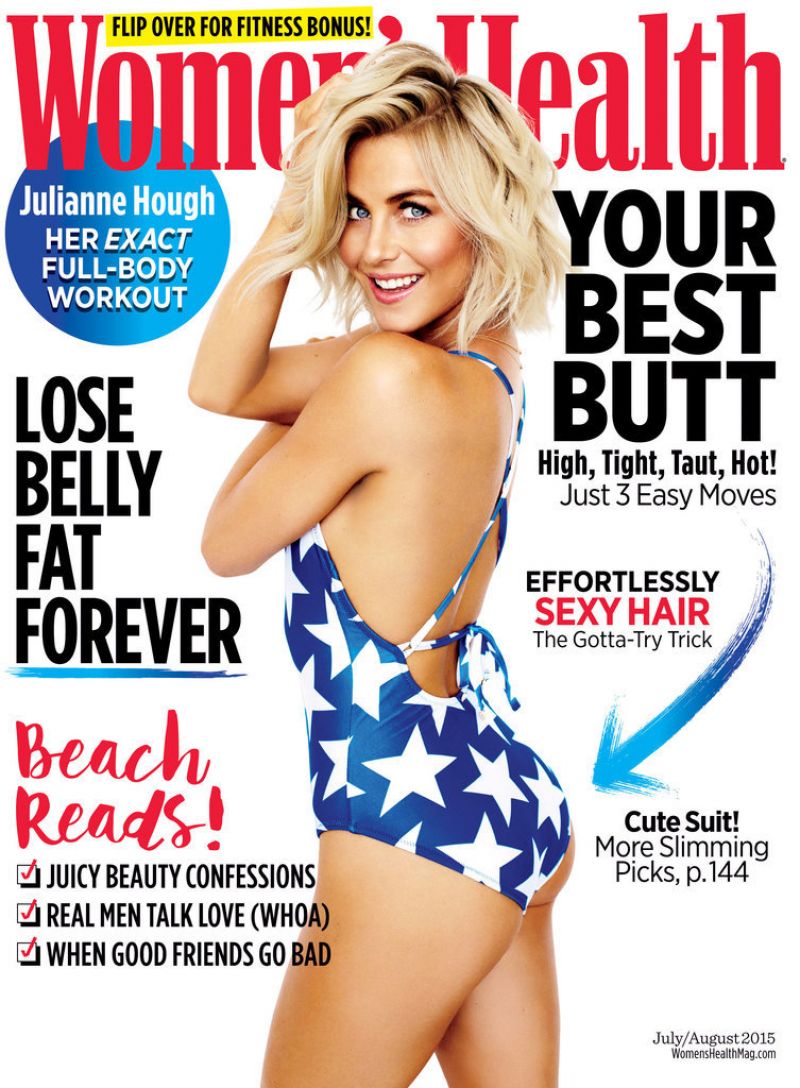 Julianne Hough Women S Health Magazine July August Issue