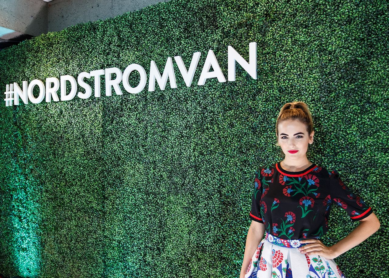 ... Belle - Nordstrom Vancouver Store Opening Gala Red Carpet in Vancouver