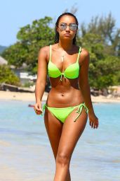 Leigh Anne Pinnock Hot In Bikini Jamaica Celebmafia