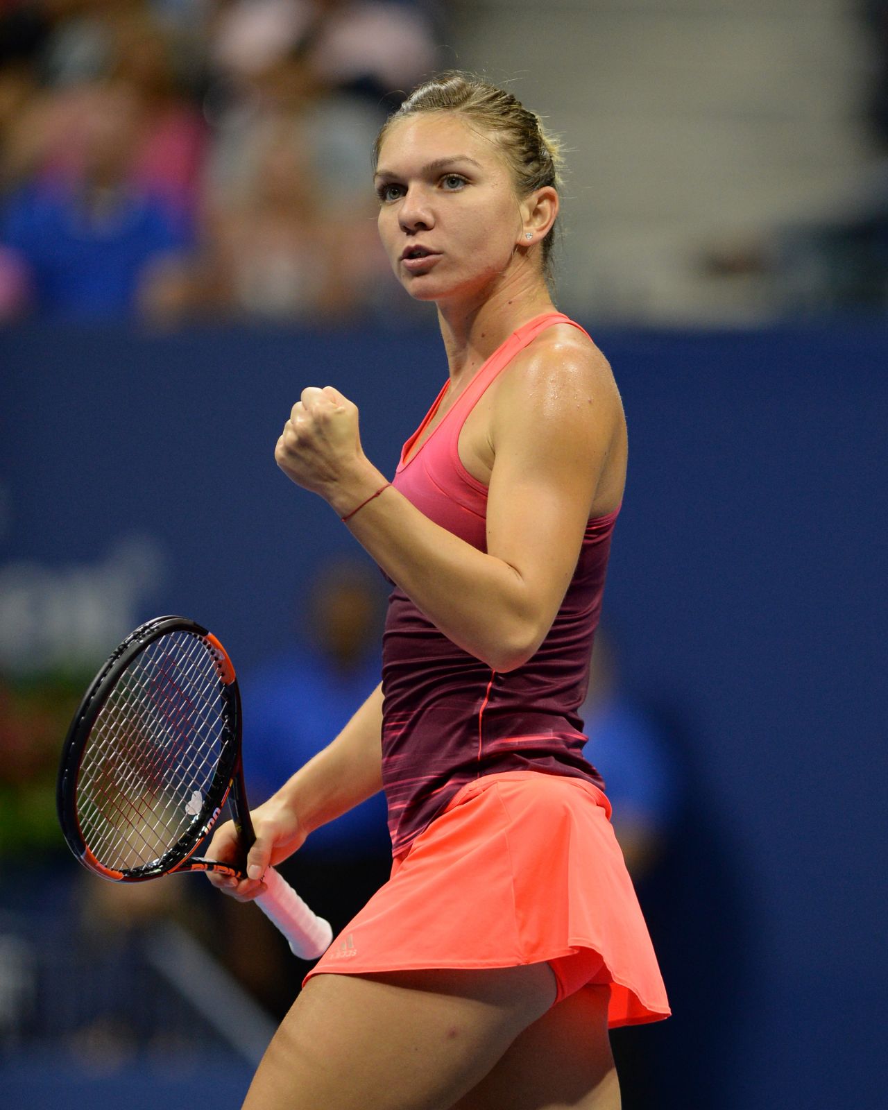 Simona Halep 2015 Us Open In New York 3rd Round