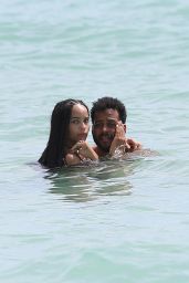 Zoe Kravitz Bikini Pics At A Beach In Miami October 2015 CelebMafia