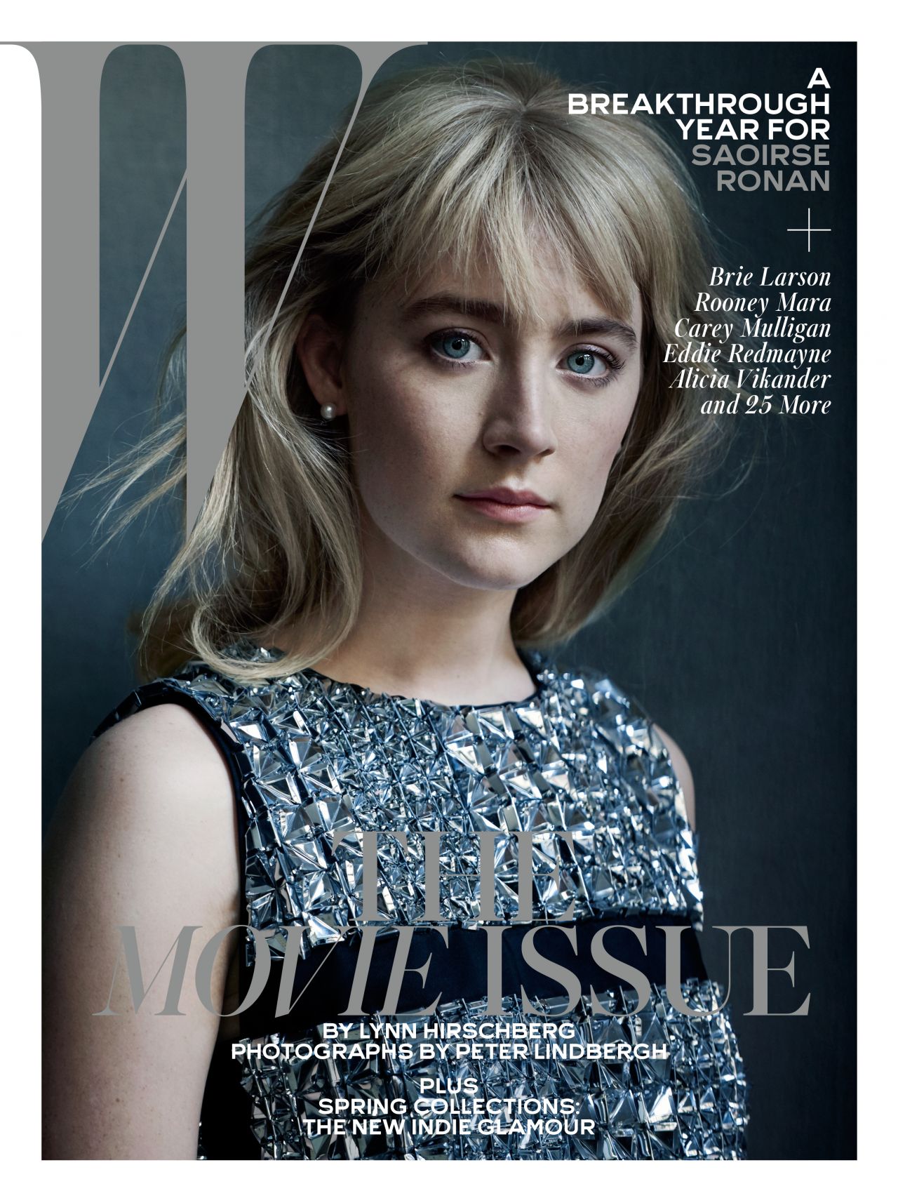 Saoirse Ronan - W Magazine February 2016 Cover and Photo