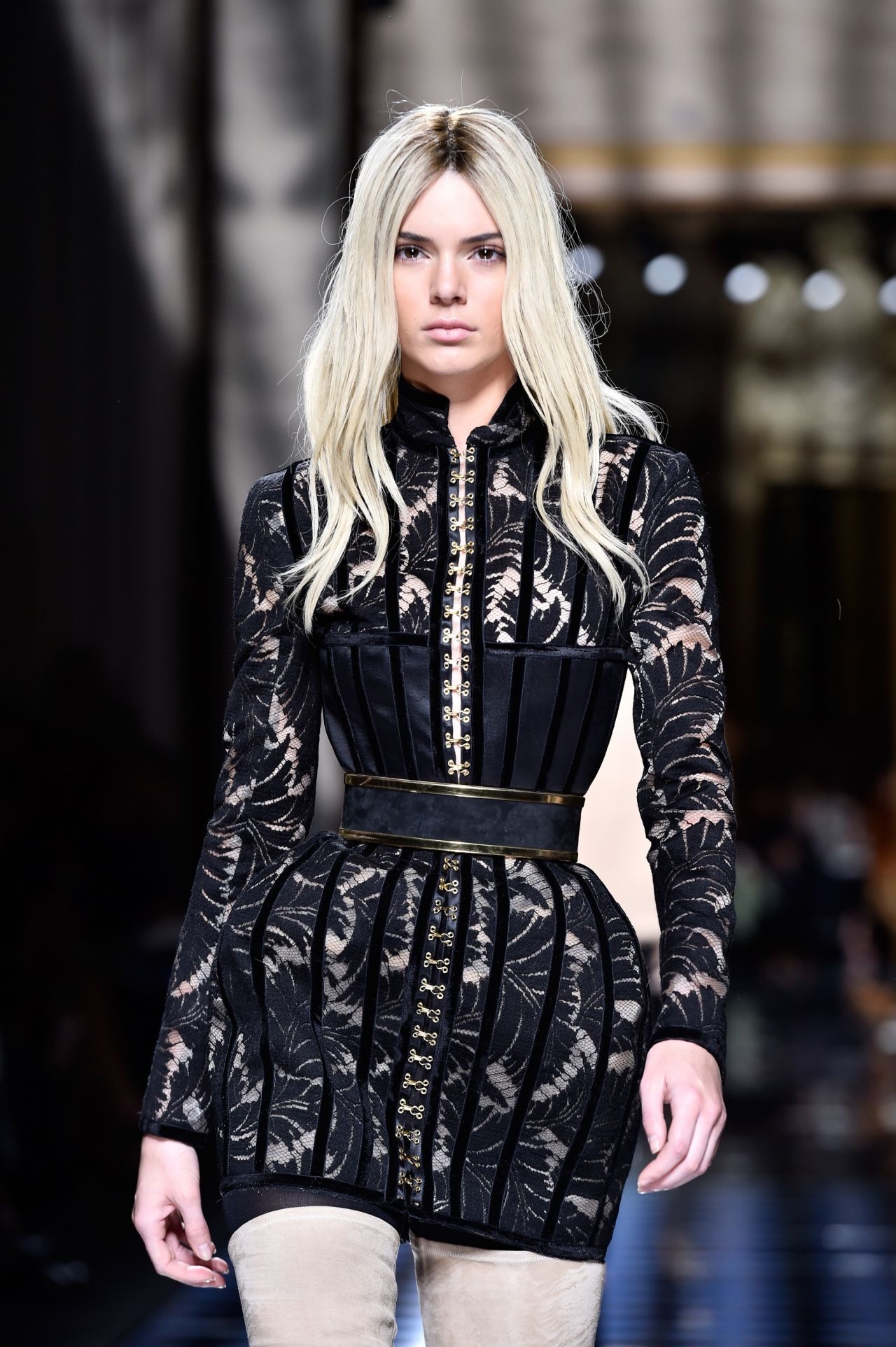 Kendall Jenner – Balmain Fashion Show – Paris Fashion Week 3/3/2016