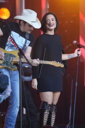Demi Lovato at The Jimmy Kimmel Show in Los angeles 5/24/2016