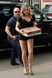 Grace Moretz Shows Off Her Legs in Very Short Shorts - Bowery Hotel in New York City 5/23/2016