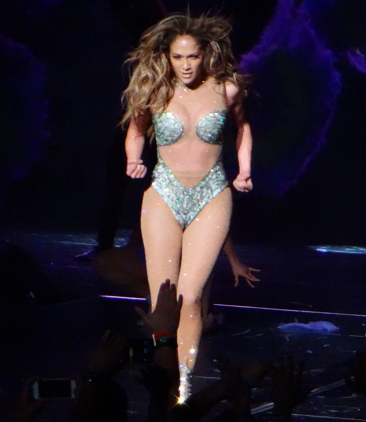 Jennifer Lopez Performs Live Onstage At Planet Hollywood In Las Vegas