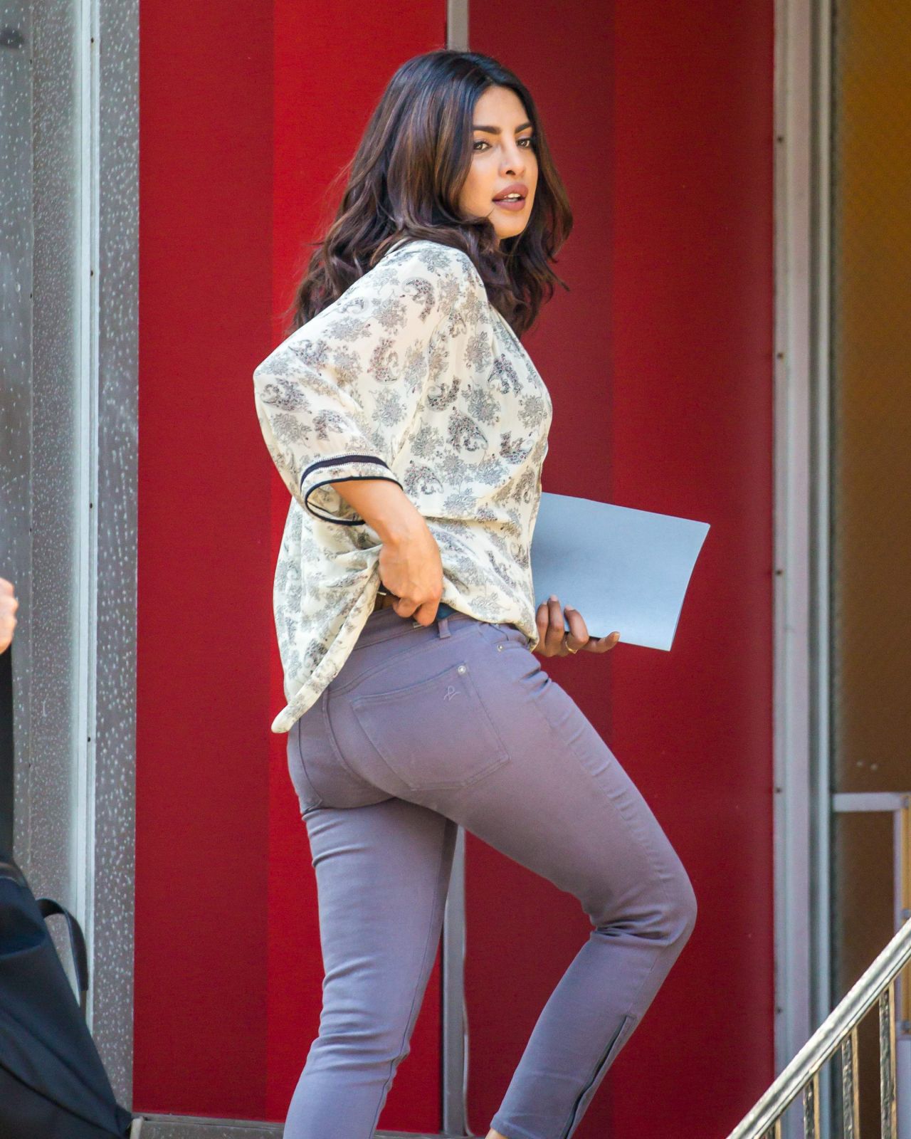 Priyanka Chopra - 'Quantico' Set in Tarrytown, NY 7/18/2016