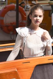 Barbara Palvin - Arrives at the Excelsior Hotel in Venice, Italy 08/31/2016