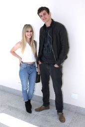 Carlson Young at Bloody Weekend Convention in São Paulo with Daniel Sharman 8/27/2016