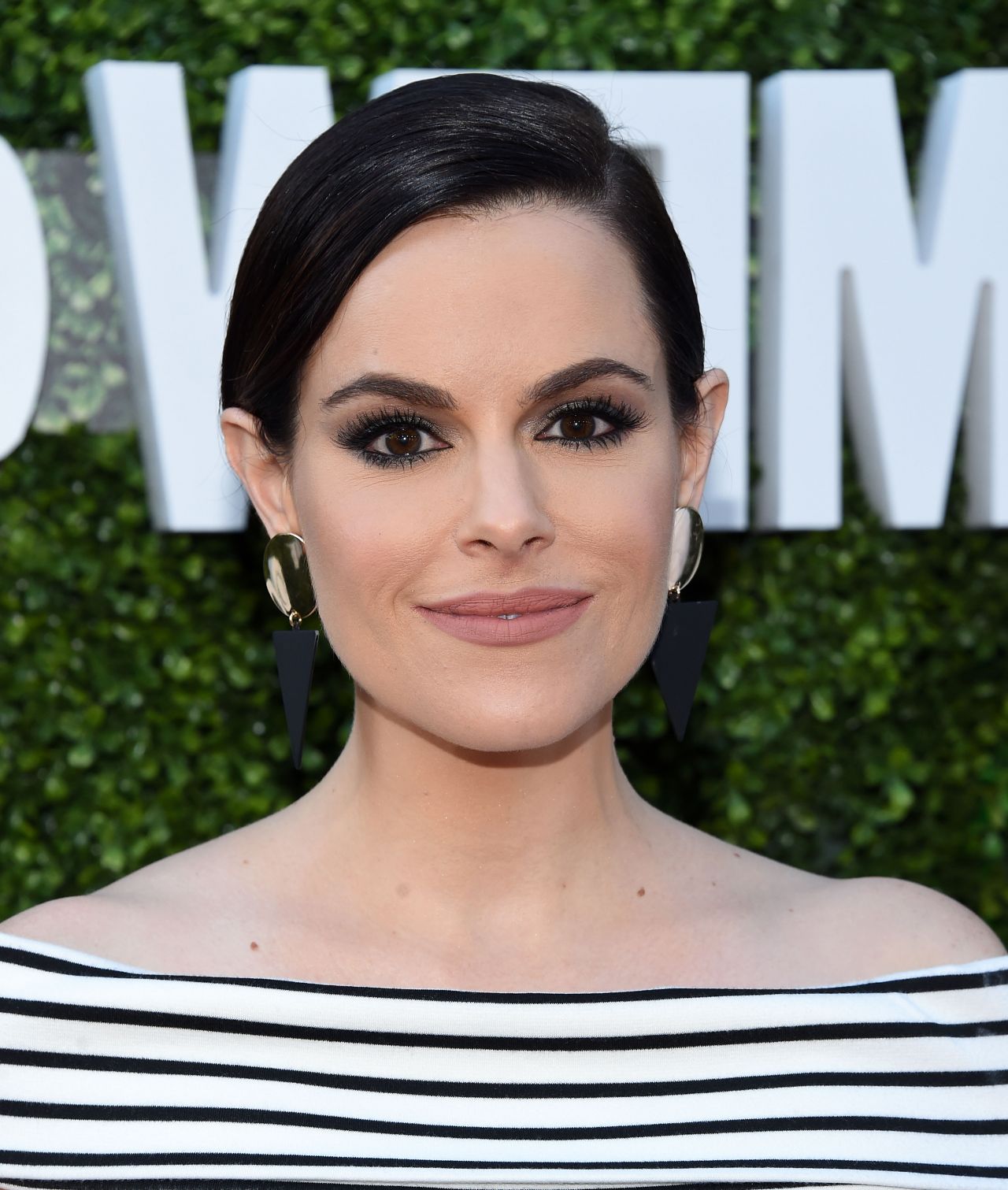 Emily Hampshire – CBS, CW and Showtime Summer TCA Press Tour in West