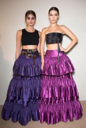 Bella Hadid & Taylor Hill - Alberta Ferretti Show at Milan Fashion Week, September 2016