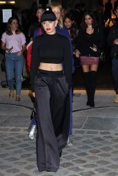 Charli XCX - Leaving The Puma by Rihanna Spring/Ssummer 2017 Womenswear Show in Paris 9/28/2016 