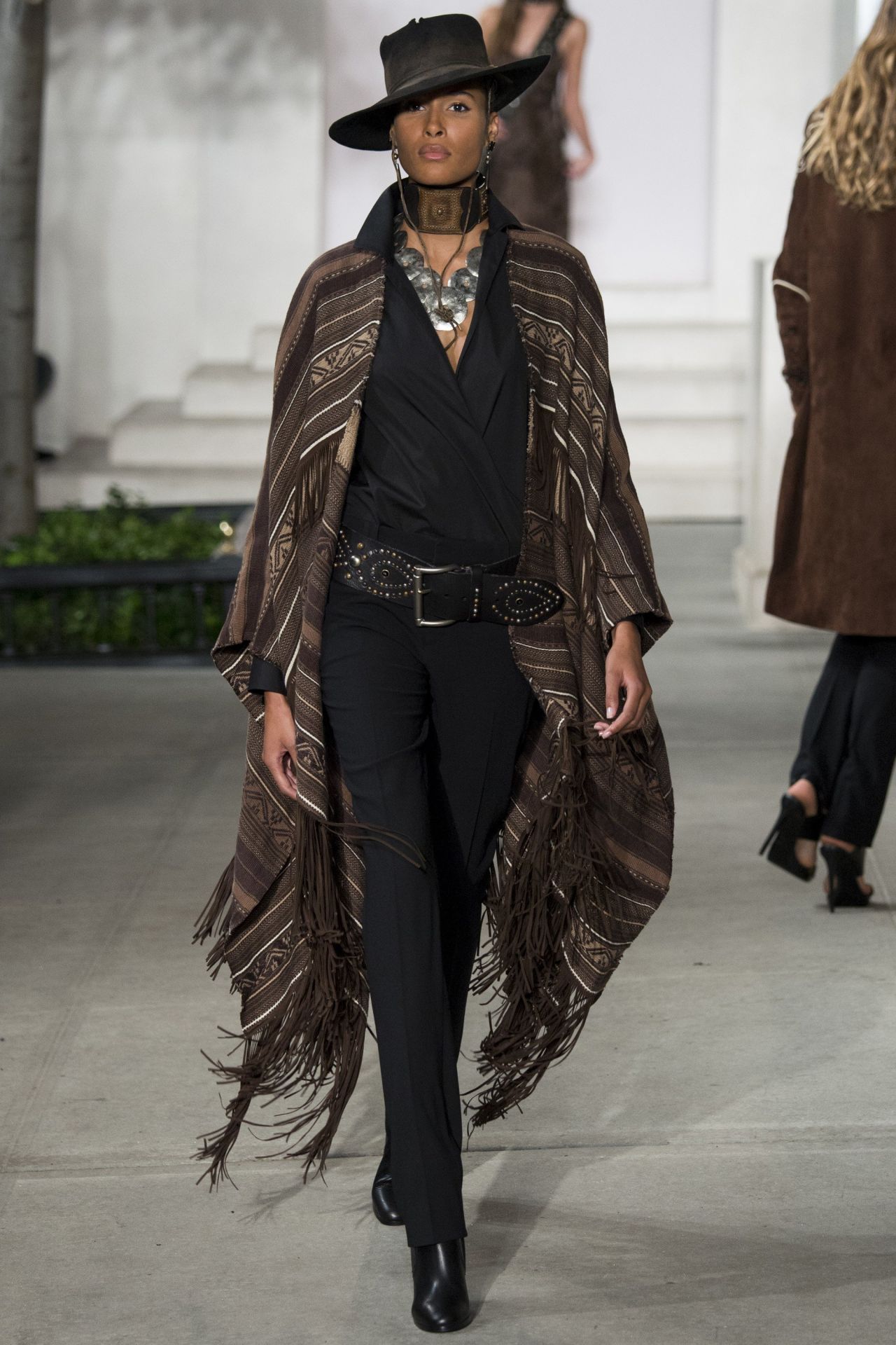 Cindy Bruna - Ralph Lauren Show at Milan Fashion Week, September 2016