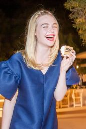 Elle Fanning - ASOS Dinner - 2016 Holiday Collections in Beverly Hills 9/27/2016 