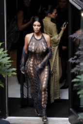 Kim Kardashian - Balmain Fashion Show in Paris 9/29/2016 