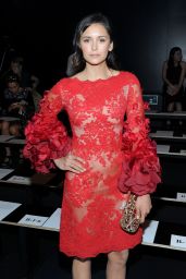 Nina Dobrev - The Marchesa Spring/Summer 2017 Fashion Show - NYFW 09/14/2016