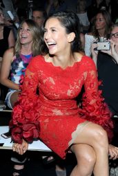 Nina Dobrev - The Marchesa Spring/Summer 2017 Fashion Show - NYFW 09/14/2016