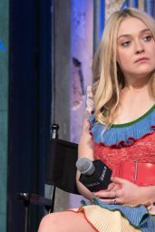 Dakota Fanning at AOL Build in New York City 10/20/ 2016