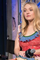 Dakota Fanning at AOL Build in New York City 10/20/ 2016