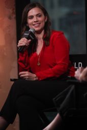 Hayley Atwell - AOL BUILD Series for Conviction in New York City 10/2/2016