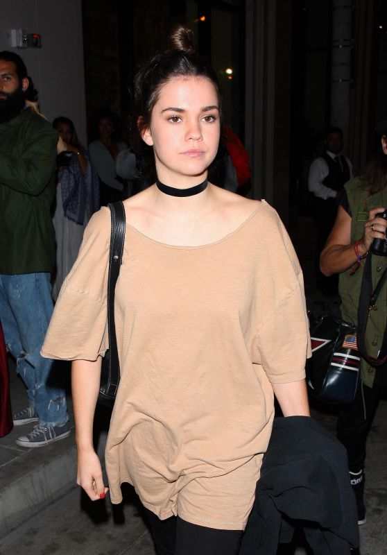 Maia Mitchell at Catch LA in West Hollywood 10/28/ 2016 
