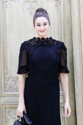 Shailene Woodley - Valentino Show at Paris Fashion Week 10/2/2016