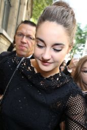 Shailene Woodley - Valentino Show at Paris Fashion Week 10/2/2016