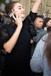 Shailene Woodley - Valentino Show at Paris Fashion Week 10/2/2016