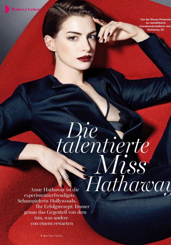 Anne Hathaway - Myself Magazine - December 2016 Issue