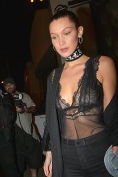 Bella Hadid Night Out Style - Catch in West Hollywood 11/5/2016 