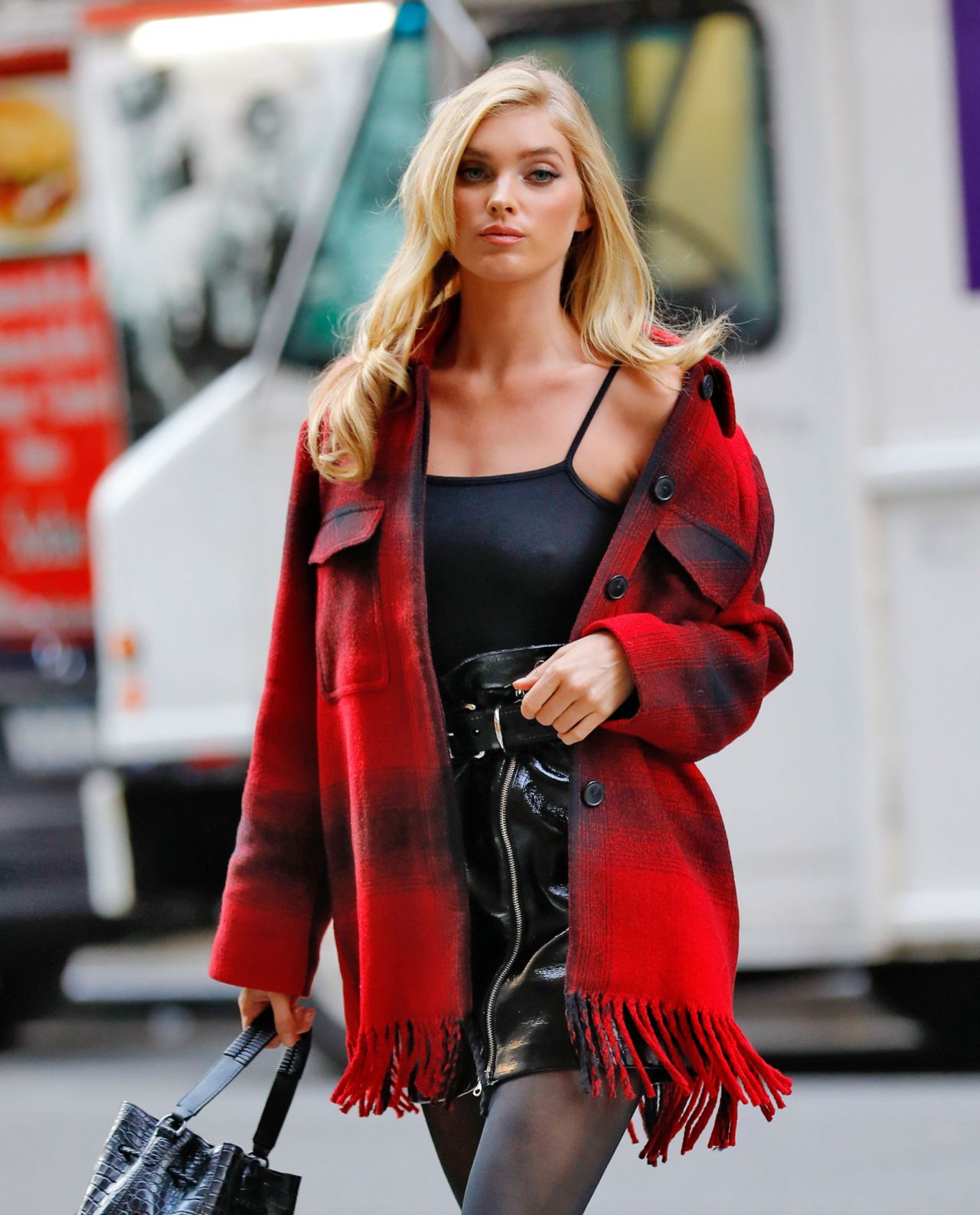 Elsa Hosk Style - Out in NYC 11/1/ 2016