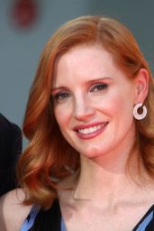 Jessica Chastain at Her Hand And Footprint Ceremony at TCL Chinese Theatre in Hollywood 11/3/ 2016 