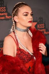 Louisa Johnson - Kiss Haunted House Party in London, October 2016