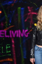 Nina Agdal – Alice + Olivia x Basquiat CFDA Capsule Collection Launch Party in NYC 11/2/ 2016