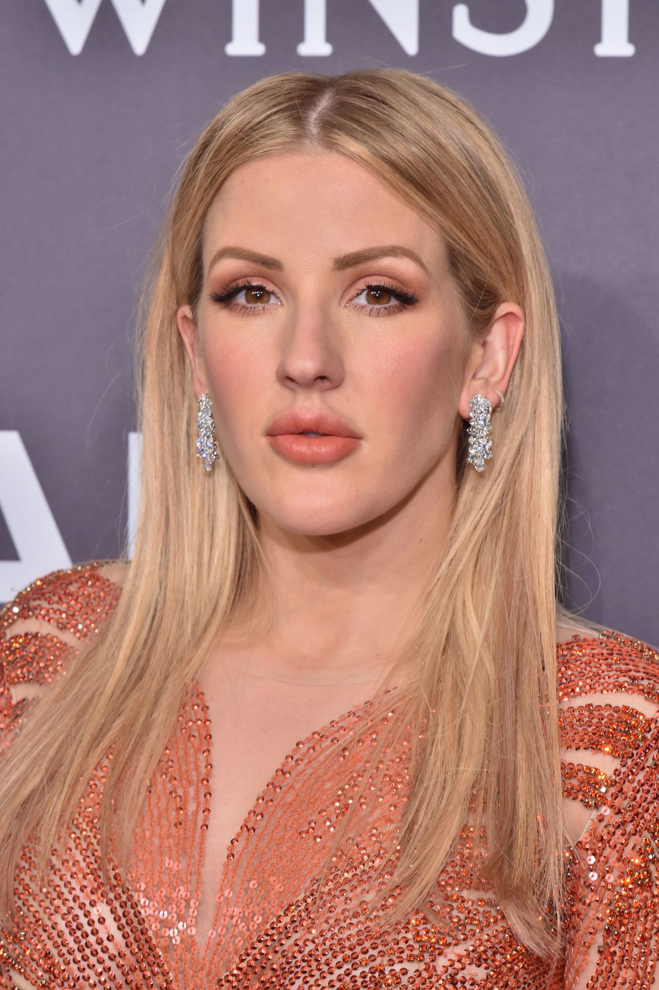 Ellie Goulding on Red Carpet – amfAR New York Gala in NYC 2/8/ 2017