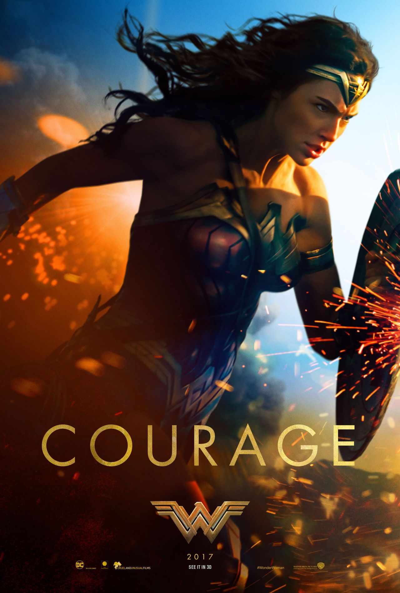 Gal Gadot Wonder Woman 2017 Posters And Photos