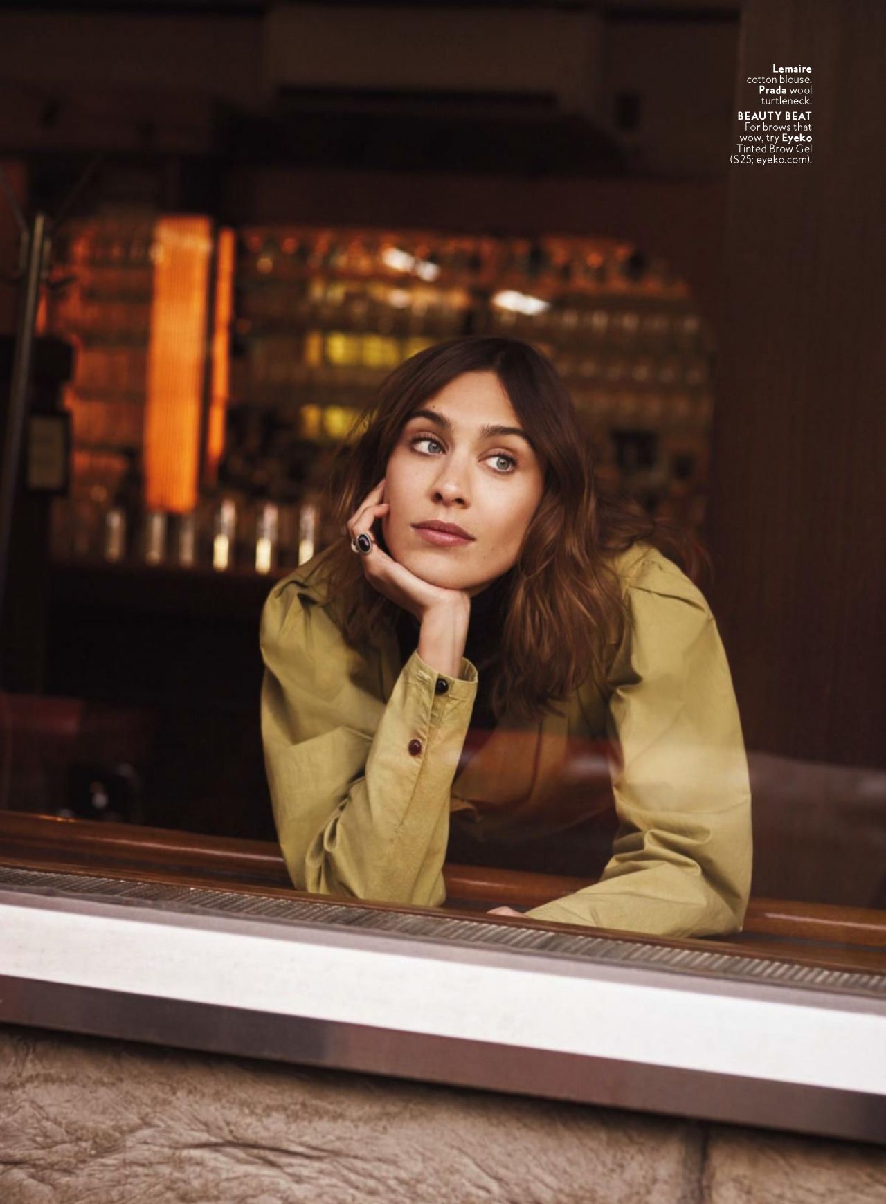 Alexa Chung - InStyle USA April 2017 Issue
