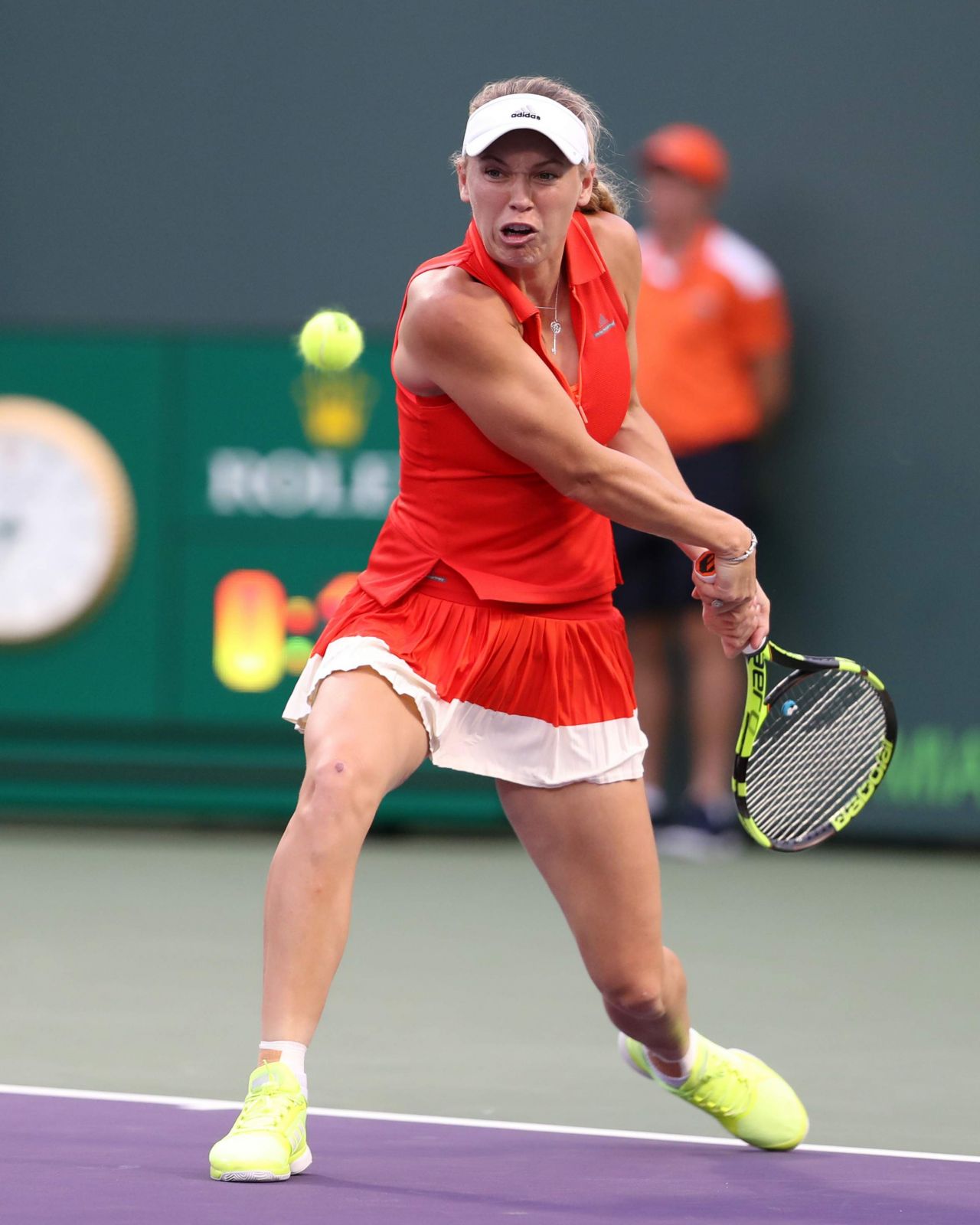 Caroline Wozniacki - Miami Open in Key Biscayne 3/23/ 2017