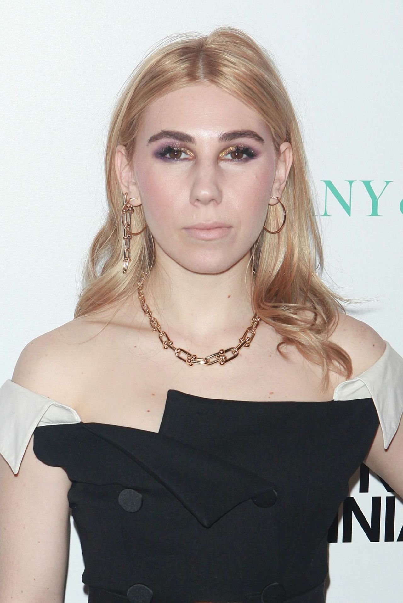 Zosia Mamet at Whitney Biennial VIP Opening Night in NYC 3/15/ 2017