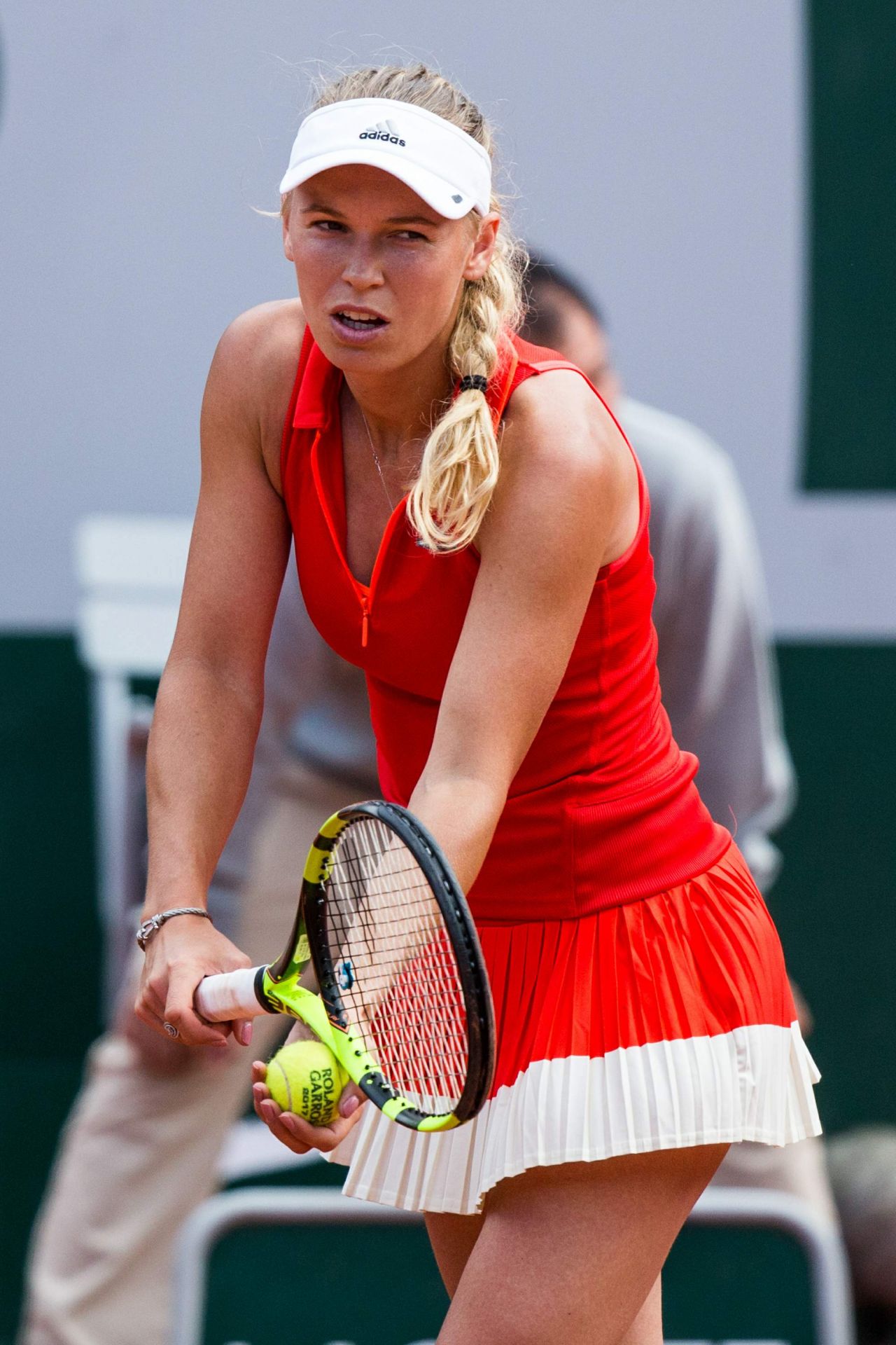 Caroline Wozniacki – French Open Tennis Tournament in Roland Garros, Paris 06/04/2017