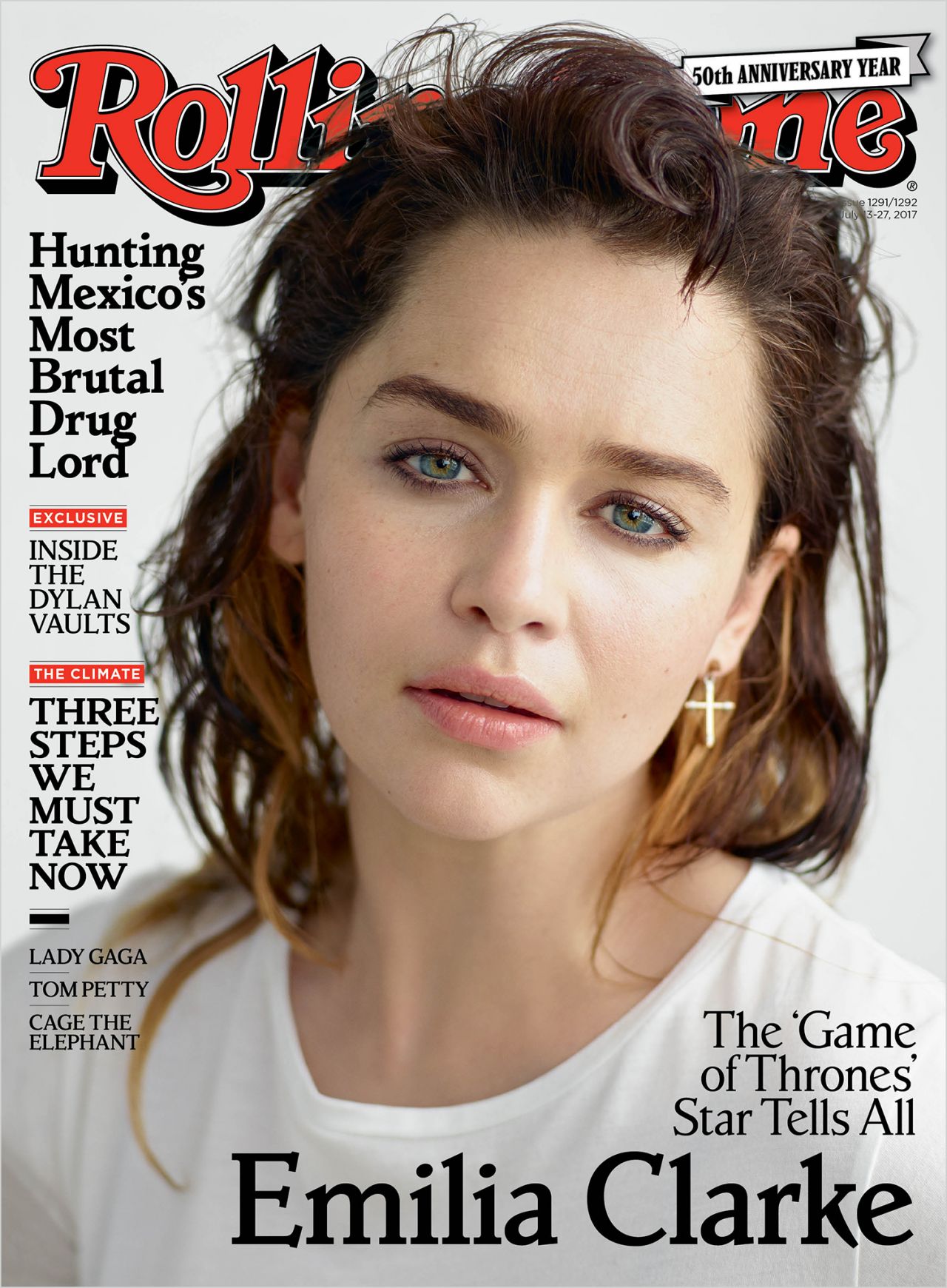 Emilia Clarke - Rolling Stone Magazine July 2017 Cover and Photo